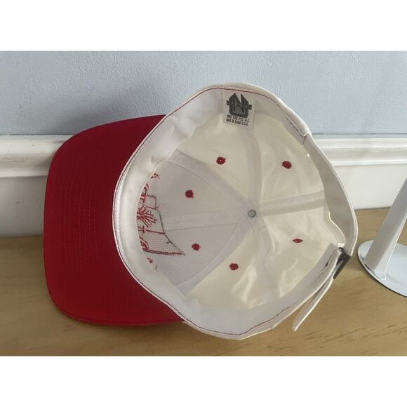 VTG 80s Canadian Nu IMAGE Trucker Hat Snapback Embroidered Cap Big Logo Spellout - Picture 6 of 8